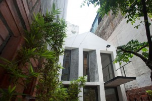 Thiết kế ngôi nhà 40m2 ở Hà Nội có sân vườn độc đáo