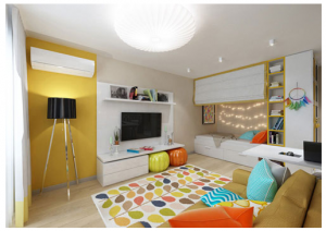 Thiết kế căn hộ tiện nghi dù diện tích dưới 30 m2